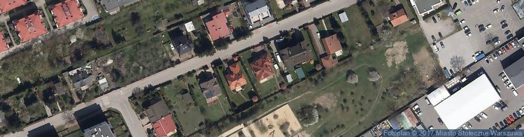 Zdjęcie satelitarne Kasztanowa ul.
