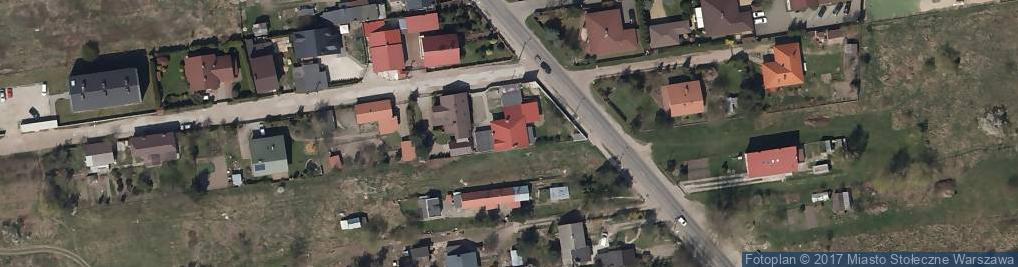 Zdjęcie satelitarne Kąty Grodziskie ul.
