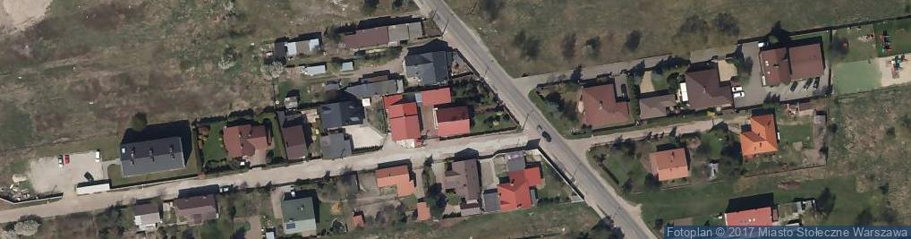 Zdjęcie satelitarne Kąty Grodziskie ul.