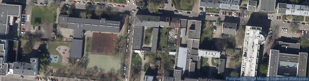 Zdjęcie satelitarne Kamionkowska ul.