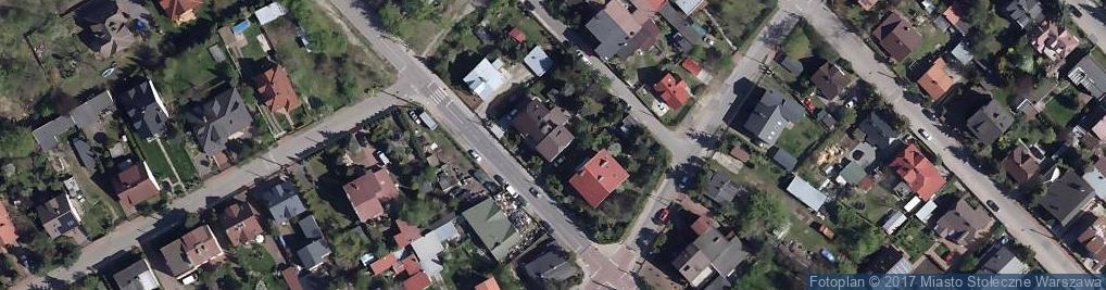 Zdjęcie satelitarne Kadrowa ul.