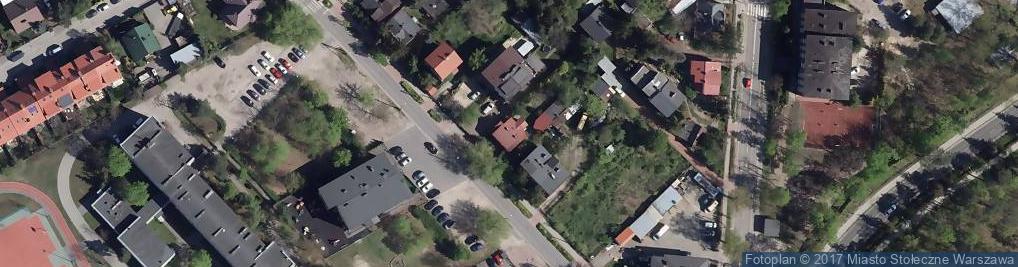 Zdjęcie satelitarne Kadrowa ul.