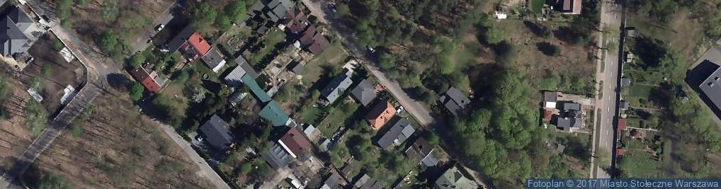 Zdjęcie satelitarne Kapitańska ul.