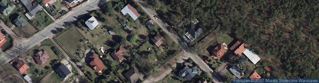 Zdjęcie satelitarne Kapitańska ul.