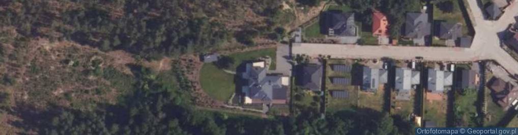 Zdjęcie satelitarne Kasztanowa ul.
