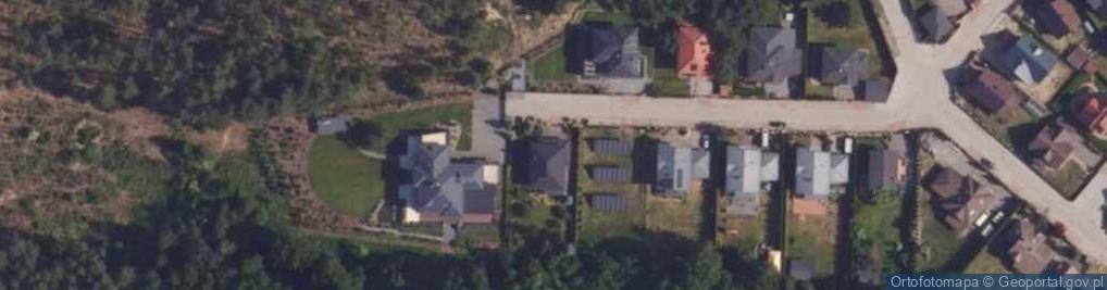 Zdjęcie satelitarne Kasztanowa ul.