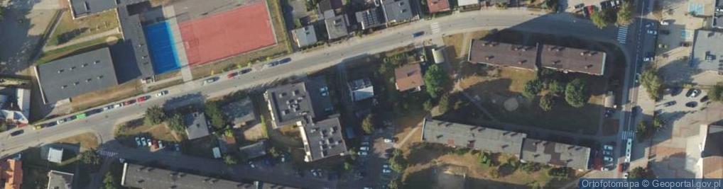 Zdjęcie satelitarne Kaszubska ul.