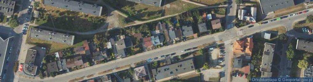 Zdjęcie satelitarne Kaszubska ul.