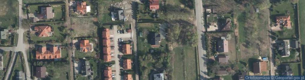 Zdjęcie satelitarne Kasztanowa ul.