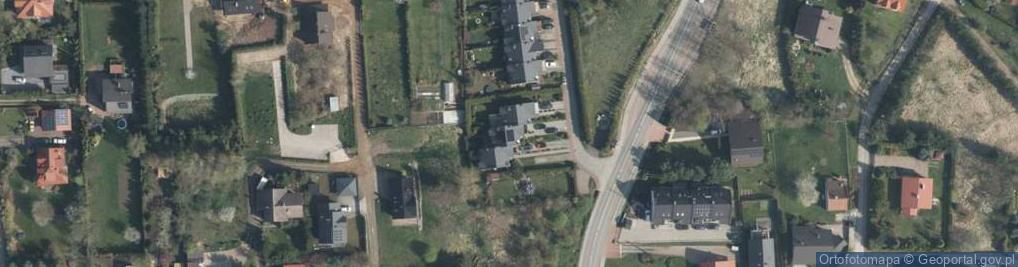 Zdjęcie satelitarne Kasztanowa ul.