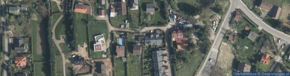 Zdjęcie satelitarne Kasztanowa ul.
