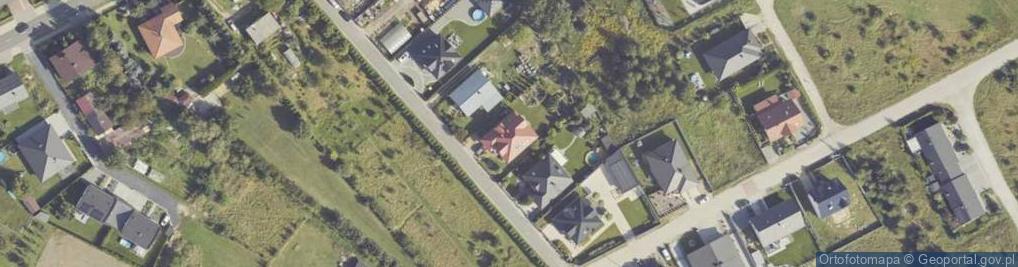 Zdjęcie satelitarne Kasztanowa ul.