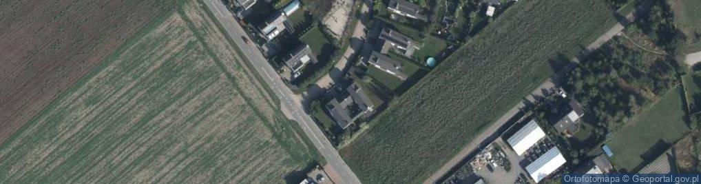 Zdjęcie satelitarne Kasztanowa ul.