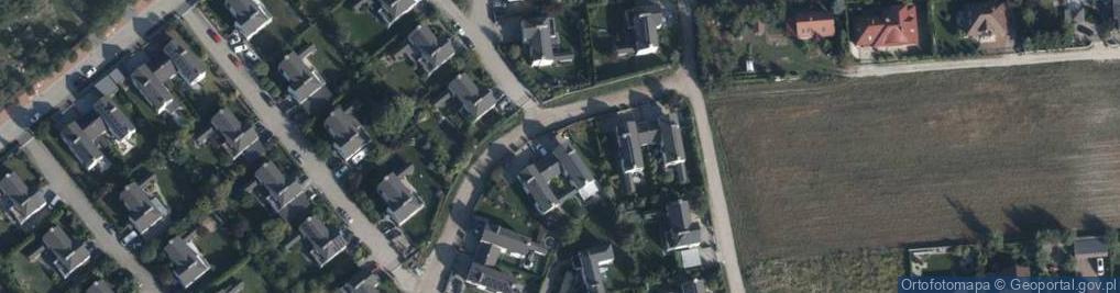 Zdjęcie satelitarne Kasztanowa ul.