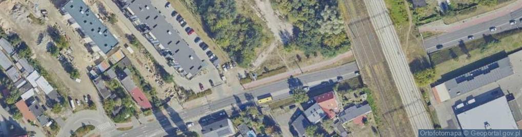 Zdjęcie satelitarne Kapitulna ul.
