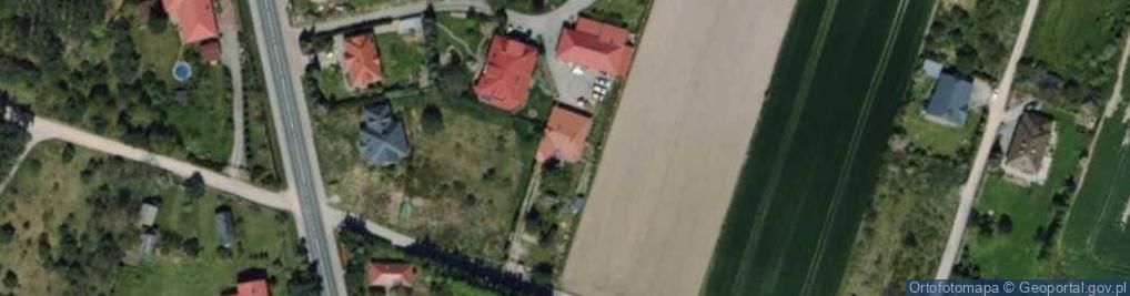 Zdjęcie satelitarne Kasztanowa ul.