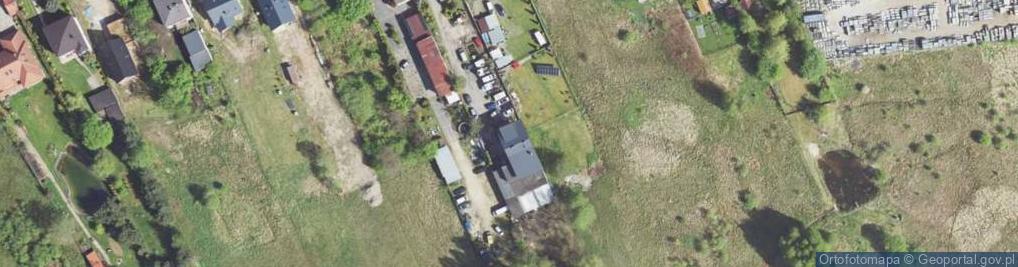 Zdjęcie satelitarne Karsów ul.