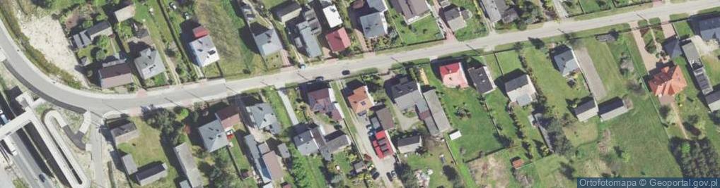 Zdjęcie satelitarne Karsów ul.