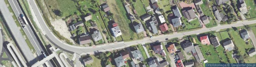Zdjęcie satelitarne Karsów ul.