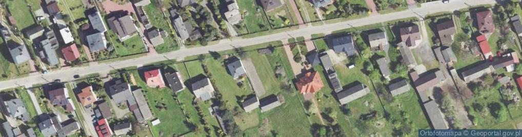 Zdjęcie satelitarne Karsów ul.