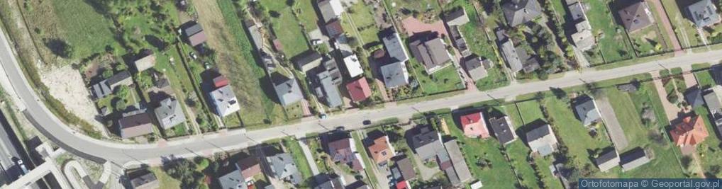 Zdjęcie satelitarne Karsów ul.