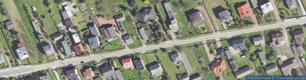 Zdjęcie satelitarne Karsów ul.