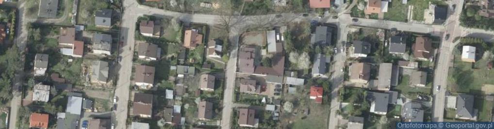 Zdjęcie satelitarne Kazimierzowska ul.
