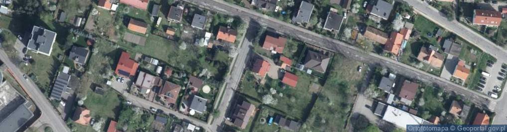 Zdjęcie satelitarne Kasztanowa ul.