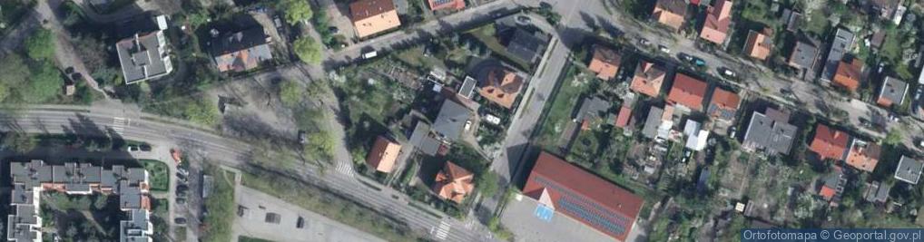 Zdjęcie satelitarne Kasztanowa ul.