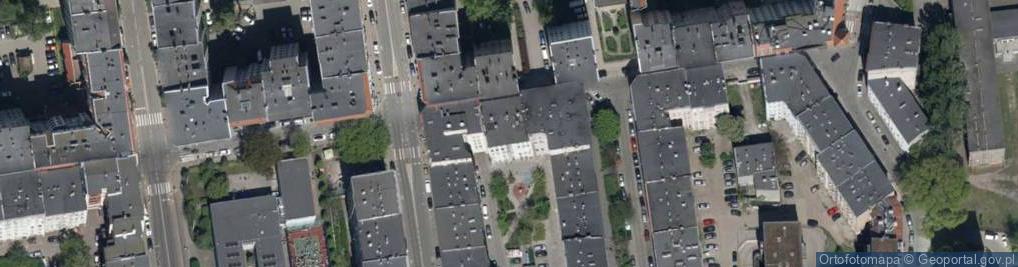 Zdjęcie satelitarne Kazimierza Jagiellończyka ul.