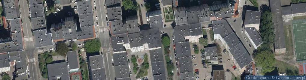Zdjęcie satelitarne Kazimierza Jagiellończyka ul.