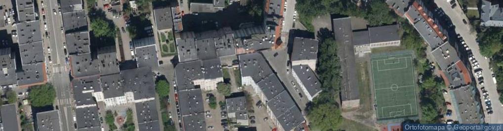 Zdjęcie satelitarne Kazimierza Jagiellończyka ul.