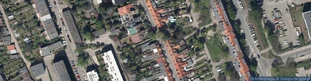 Zdjęcie satelitarne Kamieniecka ul.