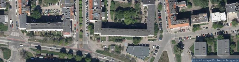 Zdjęcie satelitarne Kamienna ul.