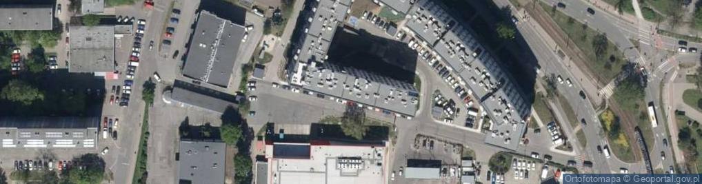 Zdjęcie satelitarne Kamienna ul.