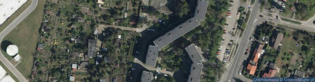 Zdjęcie satelitarne Kamieńskiego Henryka Michała ul.