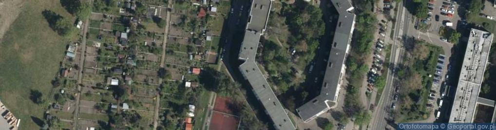 Zdjęcie satelitarne Kamieńskiego Henryka Michała ul.