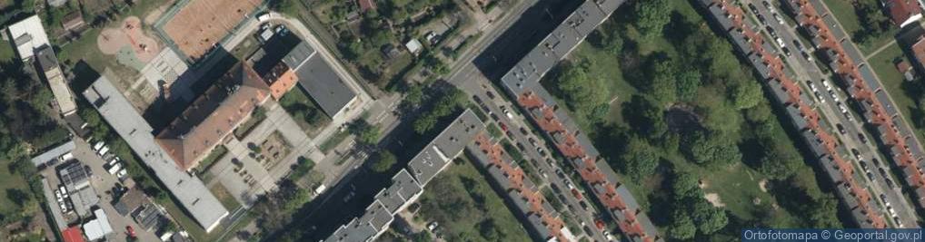 Zdjęcie satelitarne Kamieńskiego Henryka Michała ul.
