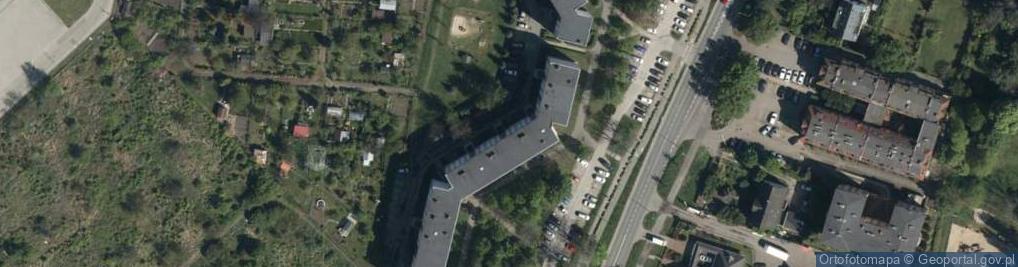 Zdjęcie satelitarne Kamieńskiego Henryka Michała ul.