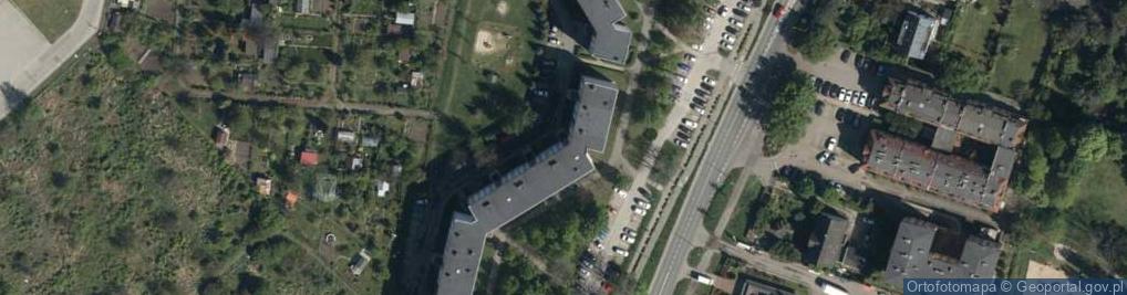 Zdjęcie satelitarne Kamieńskiego Henryka Michała ul.