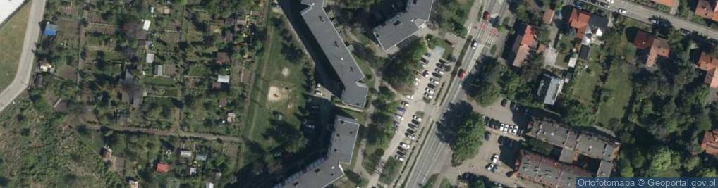 Zdjęcie satelitarne Kamieńskiego Henryka Michała ul.