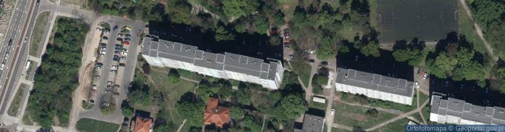 Zdjęcie satelitarne Kazimierska ul.