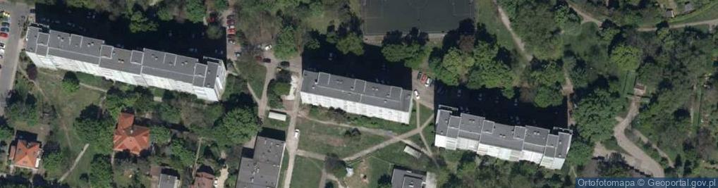 Zdjęcie satelitarne Kazimierska ul.