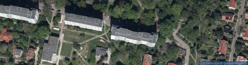 Zdjęcie satelitarne Kazimierska ul.