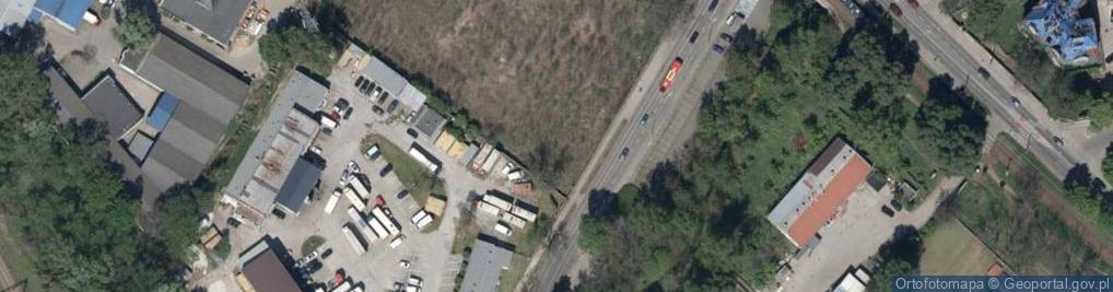 Zdjęcie satelitarne Karwińska ul.