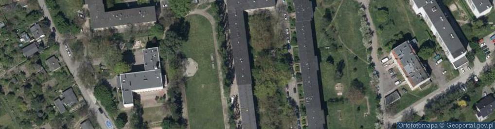 Zdjęcie satelitarne Katowicka ul.