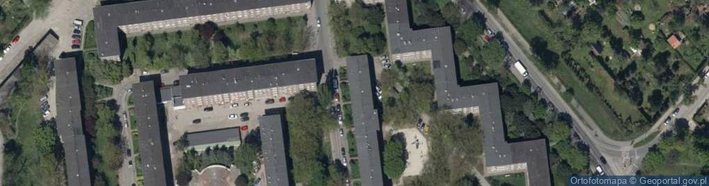 Zdjęcie satelitarne Katowicka ul.