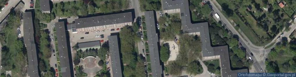 Zdjęcie satelitarne Katowicka ul.