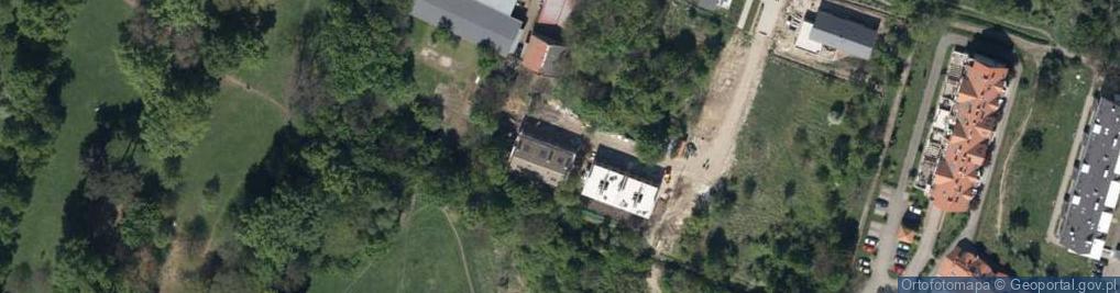 Zdjęcie satelitarne Kazachstańska ul.