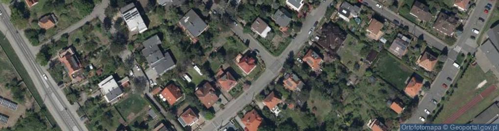 Zdjęcie satelitarne Kadłubka Wincentego, bp. ul.